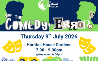 Open-air Shakespeare comedy in Minchinhampton, Stroud: The Comedy of Errors at Horsfall House